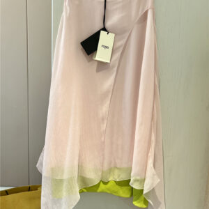 fendi spring and summer new silk skirt
