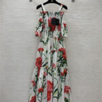 Dolce & Gabbana d&g one shoulder strap dress