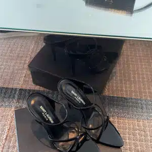 YSL slim strap temperament sandals and slippers