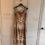 Dolce & Gabbana d&g silk leopard print dress