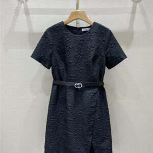 Dior new pleated fabric dress