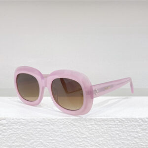 Celine luxurious wild oval sunglasses