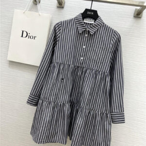 dior striped dress