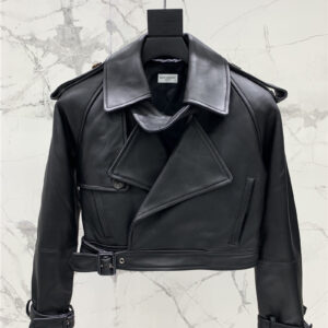 YSL leather jacket
