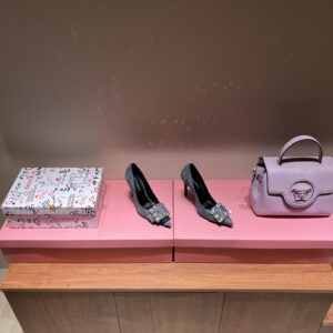Dolce & Gabbana d&g vintage washed denim high-heeled sandals