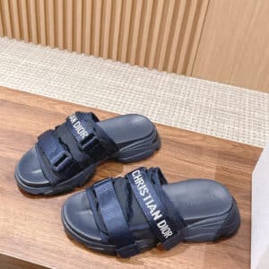 Dior spring and summer new thick-soled beach slippers