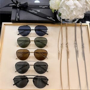 YSL new trendy luxury all-match sunglasses
