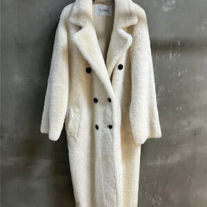 Maxmara fur integrated long coat