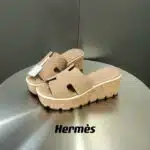 Hermès Platform Slippers