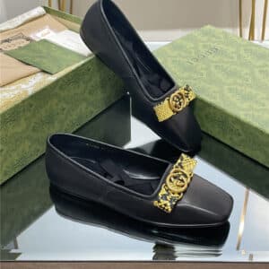 gucci early autumn flat ballet shoes