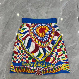 Dolce & Gabbana d&g silk twill skirt