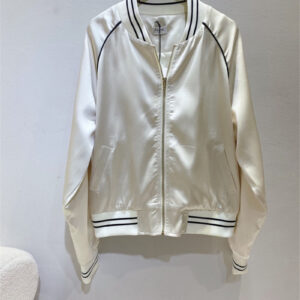 celine classic hot style embroidered letter baseball jacket