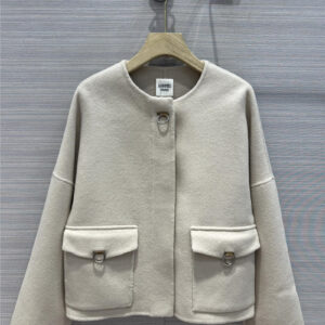Hermès equestrian style reversible cashmere jacket