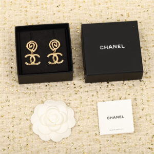 Chanel musical note double c earrings