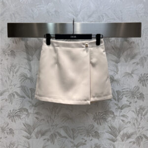 dior high waist A line piece skirt