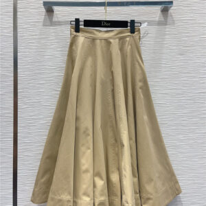 dior classic big umbrella long skirt