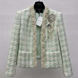 Balmain Bejeweled Tweed Jacket