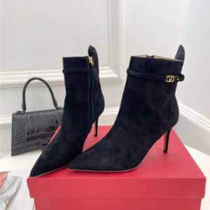 valentino new high heel nude boots