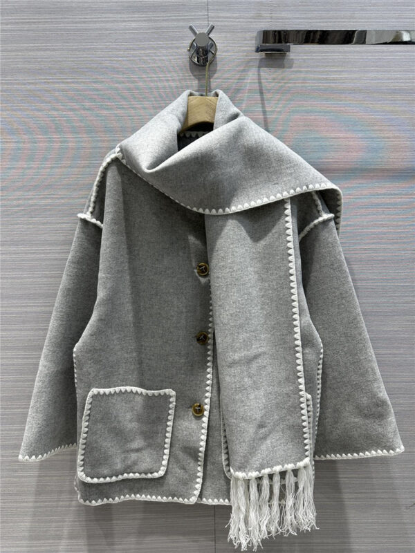 Toteme autumn and winter new product bib coat