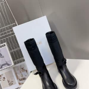 dior autumn winter classic knight boots