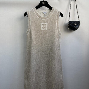 Chanel new sleeveless dress