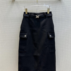 fendi utility style high waist A line skirt