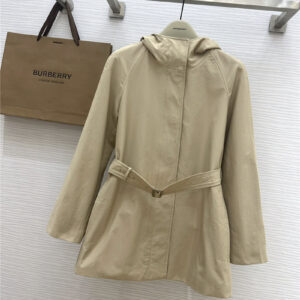 Burberry cotton faille trench coat