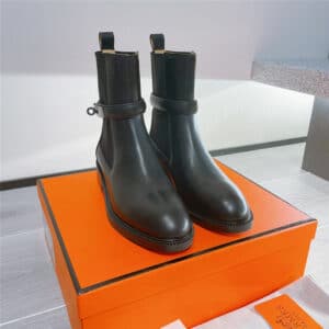 Hermès Kelly buckle Martin boots