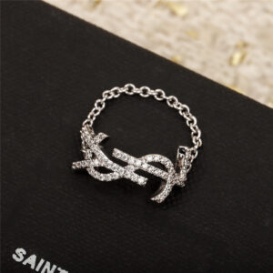 YSL letter classic ring