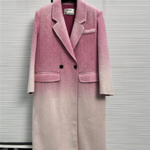 Acne Studios gradient reversible cashmere coat