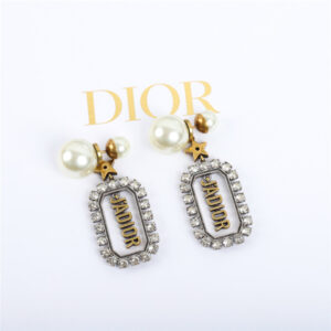 dior ADIOR vintage gold earrings