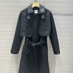 Hermès two-piece coat