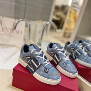 valentino electric embroidered webbing casual shoes