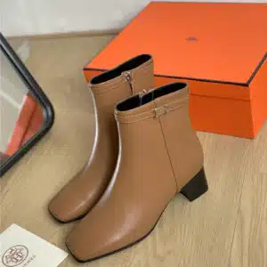 Hermès new autumn and winter short boots