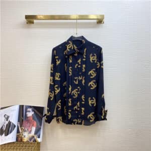 chanel silk shirt replica clothing