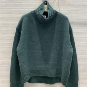celine turtleneck cashmere sweater