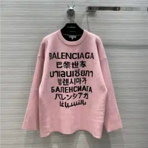 Balenciaga spring knitted sweater