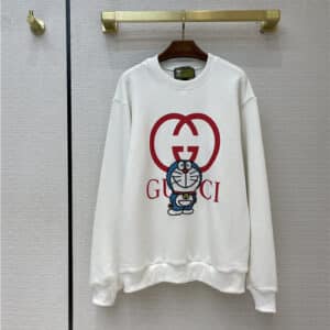 gucci logo print sweatshirt