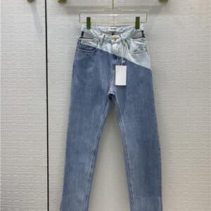 celine high-rise straight-leg jeans