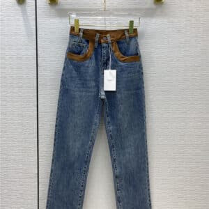 celine straight-leg jeans
