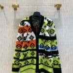 louis vuitton lv gradient knitted cardigan