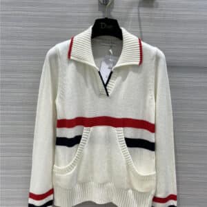dior sport polo-neck sweater