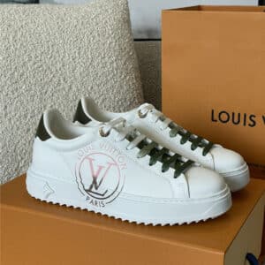 louis vuitton lv time out sneakers white