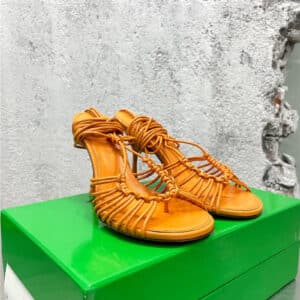 bottega veneta strappy heeled sandals