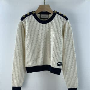 gucci mesh sweater
