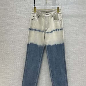 dior gradient wash jeans