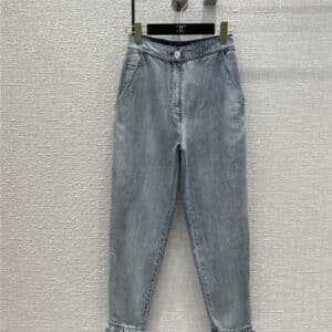 chanel straight jeans womens