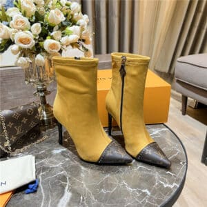 louis vuitton lv cherie pointed ankle boots