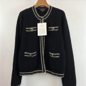 chanel cashmere knitted cardigan