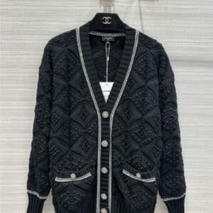 Chanel classic V-neck cardigan jacket